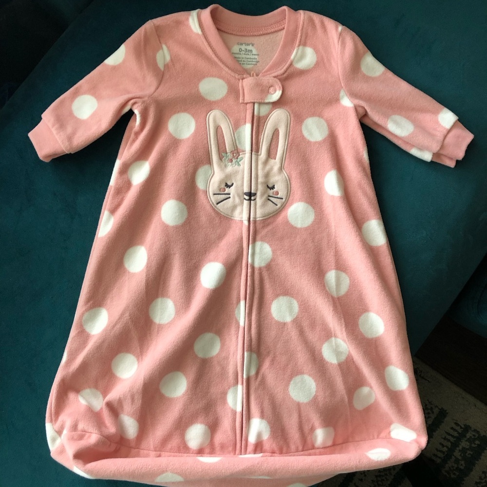(2) Carters Fleece Sleep Sacks